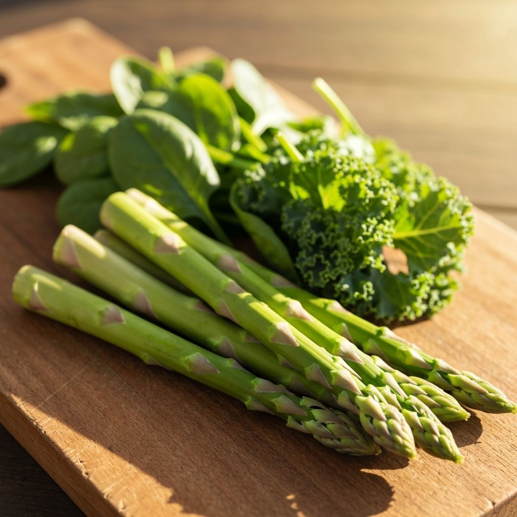 Frischer Spargel - natürliche Präbiotika